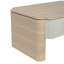 Table basse à plateau relevable, bureau moderne en bois avec rangement caché