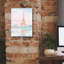 «Pastel Paris 5 C» par Danhui Nai, art mural sur toile-1993553515