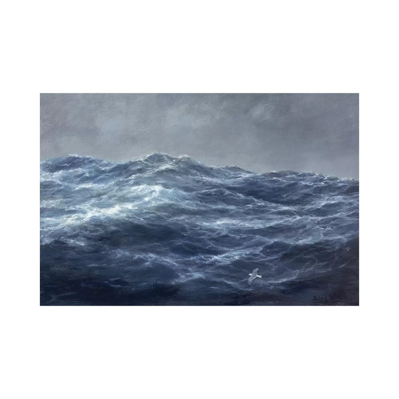 The Gull's Way by Richard Willis - Wrapped Canvas Print, 20.32 cm H x 30.48 cm W