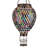 15" Hanging Solar Hot Air Balloon Lantern with Glass Panels and Metal Frame - Multi-92618354