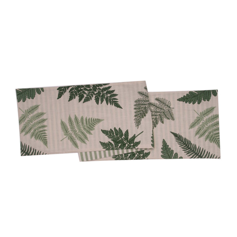 Botanical Forest Reversible Table Runner