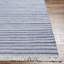 Tapis brun uni en polyester tissé à plat à la main Crumrine-444829429