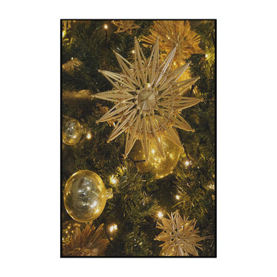 Tapis vert noël
