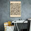 "Graphic Notes" par Nikki Galapon - impression sur toile tendue-1259707997