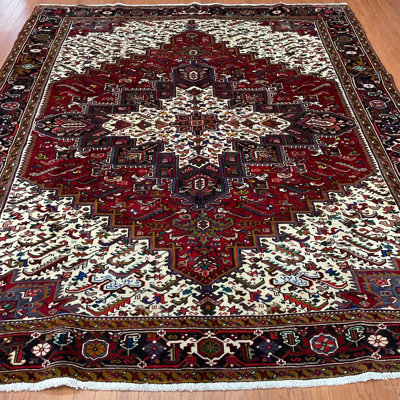 HERAT ORIENTAL Handmade Heriz Wool Rug