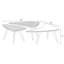 Table d'appoint en bois Akshada-143097889