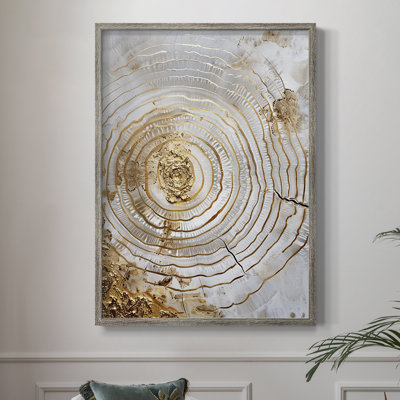 Reproduction encadrée ABSTRACT Series CXLV - bois massif