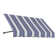 Awntech Dallas Retro Acrylic Fabric Fixed Awning