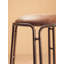 Marunouchi Upholstered Counter Stool with Metal Frame-24825569