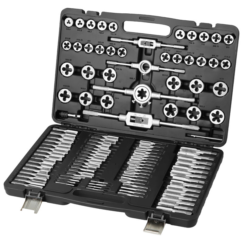 18.5" Tap and Die Set Bearing Steel Threading Tool