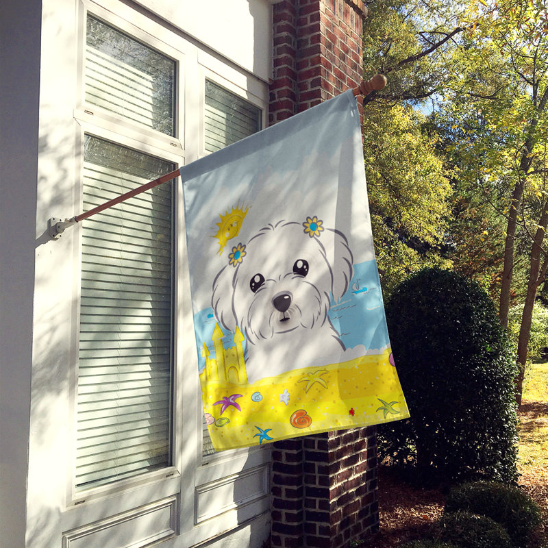 Drapeau de maison 40 po x 28 po Batchelder, Maltais
