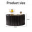 Table basse ronde avec table de thé robuste-918254888