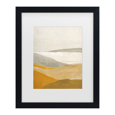 Bolog Design Fabrikken Field Matted Framed Art