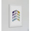 «Arrow up» par Diana Alcala - impression encadrée sur papier-22480796