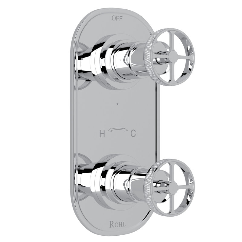 Campo™ 1/2" Thermostatic Trim with Diverter, Polished Chrome