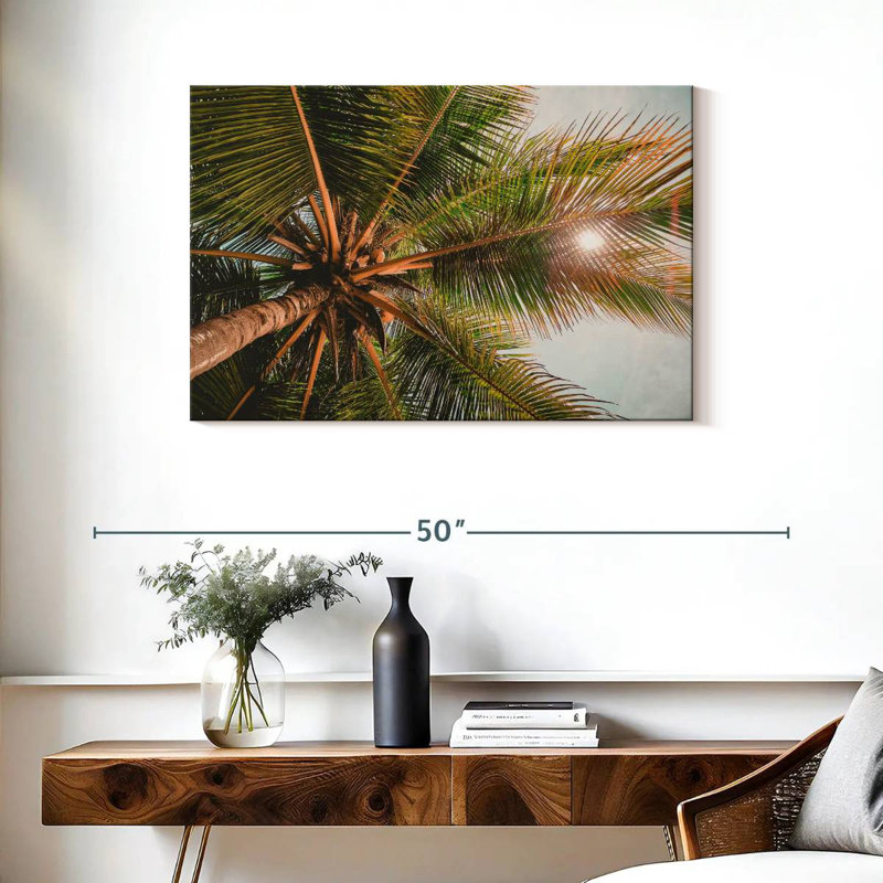 Harnek Canopy Palm Tree, 24" H x 36" W