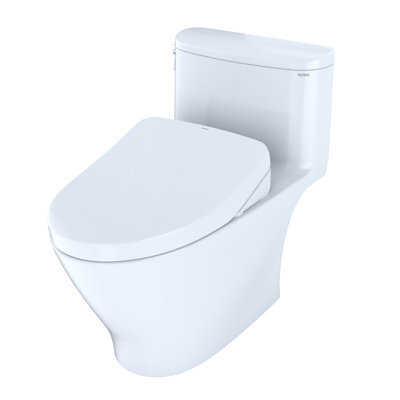 1.28 GPF Elongated One-Piece Toilet High Efficiency Flush (Seat Included)