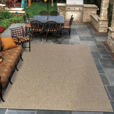 Tapis d'intérieur / extérieur en jute Arim Collection, 5 pi 2 po x 7 pi 5 po
