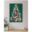 «Christmas Tree» par Corinna Buchholz of Piddix, reproduction d'art sur toile encadrée
