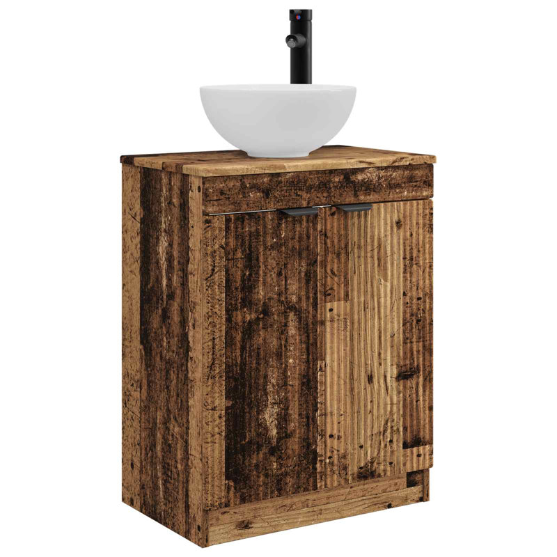 540 mm Bathroom Vanity, Old Wood
