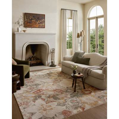 Loloi Eileen Natural / Sunrise Area Rug