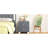 Grey Velvet Nightstand With 2 Drawers And Handles, Button- Bedside Storage For Bedroom, Base, 18.1" X 20" Dimensions Design Construction,-1315410760