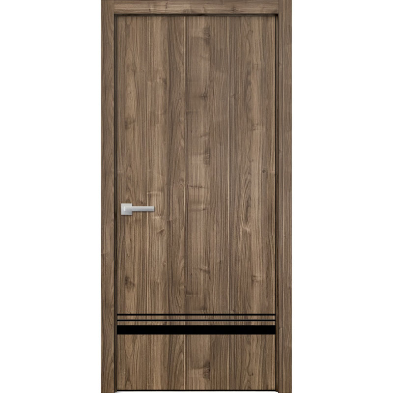 Porte intérieure moderne avec poignée | Planum 0012 | Garniture simple à panneau simple Regural | Portes de salle de bain robustes