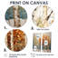 Bouleau saisonnier en bois de bouleau III - art mural traditionnel multicolore-531677682-531677688-531677689