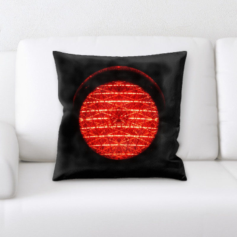 Traffic Lights Throw Pillow