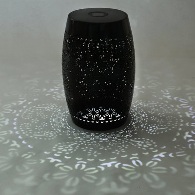 Solar Side Table With Built-In Solar Battery