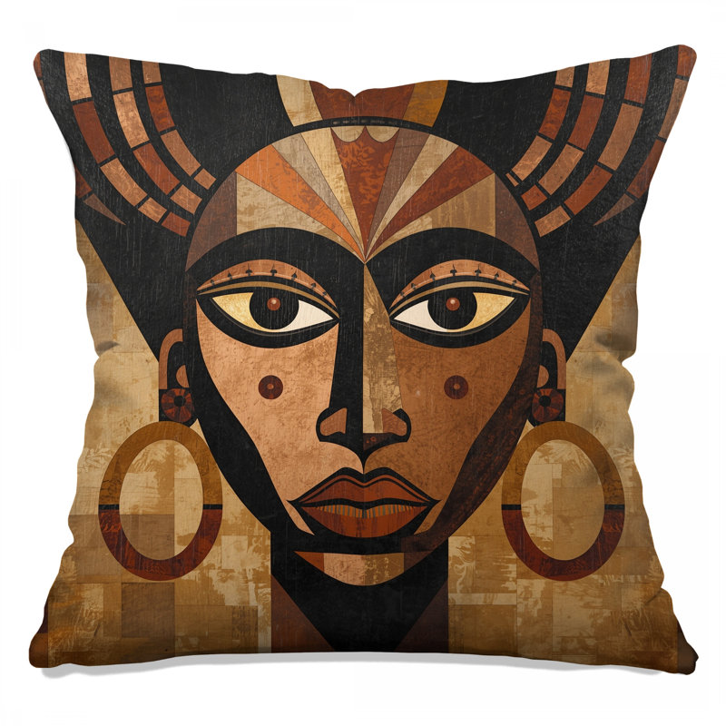 Coussins décoratifs géométriques, 16 po x 16 po