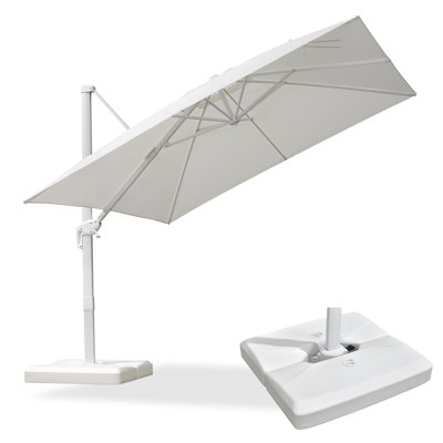Parasol carré en polyester 10 'x 10'