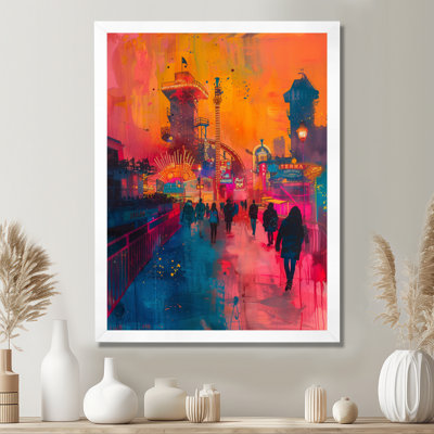 Wael - Amusement Parks Wall Art Print