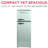 Frigidaire 7.5 Cu. Ft. Retro Refrigerator, Apartment Size Upright Fridge Freezer Combo-111057123