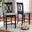 Upholstered Counter Stool with Solid Wood Frame-1377220018-1377220015-1377220014