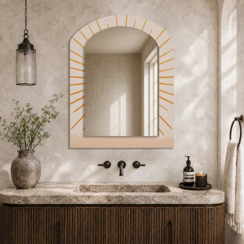 Miroir mural Minimalist, 43" x 33"