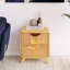 Armoire décorative sculptée à la main avec 2 tiroirs