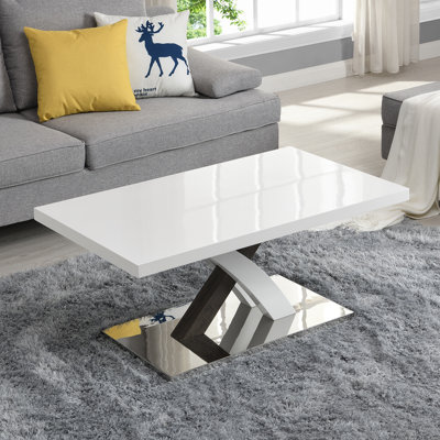 Plattsburgh Cross Legs Coffee Table