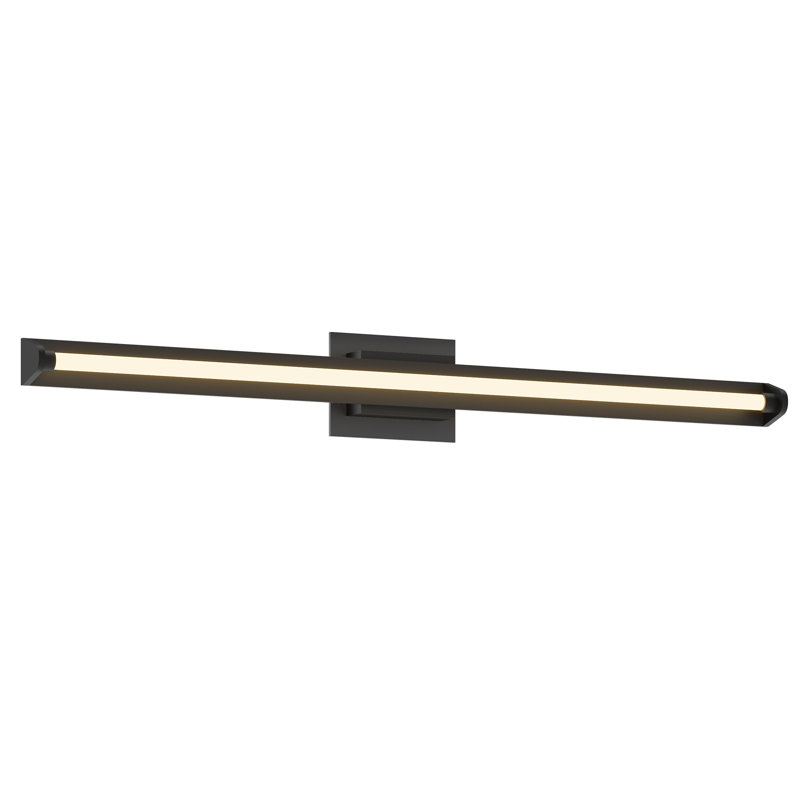 Plymouth Dimmable LED Bath Bar, Black