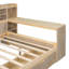 Wooden Daybed With Storage Shelves And Study Desk, Multi-Functional Bed With Drawers For Modern Living