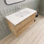 Ensemble de meuble-lavabo moderne flottant 42 po Alnwick Ivy Bronx-956350086