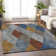 Premium Machine Washable Prisco Gray Rug