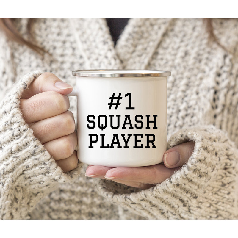 Tasse de camping Campfire, Joueur de squash
