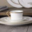 Ensemble de 4 soucoupes 6 "Noritake Haku