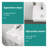APRESSHUI 11.6'' Ceramic Rectangular Bathroom Sink