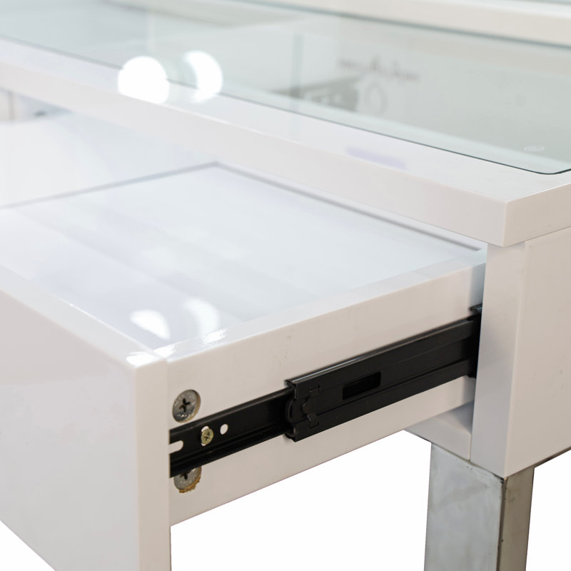 Baby Glow – Smart Vanity Set Glossy White Edition — 2 Drawers