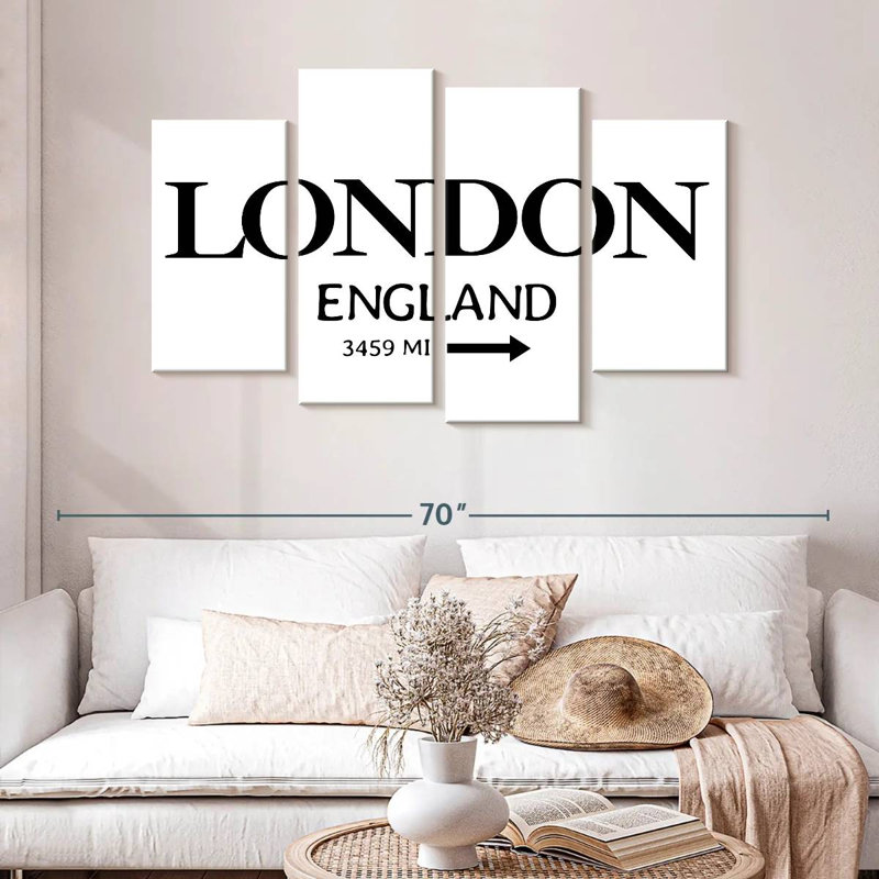 Panneau Tergel London, H 32 po x l 52 po