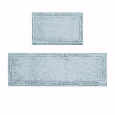 Tapis de bain réversible 100% coton touffeté 3000 g / m²