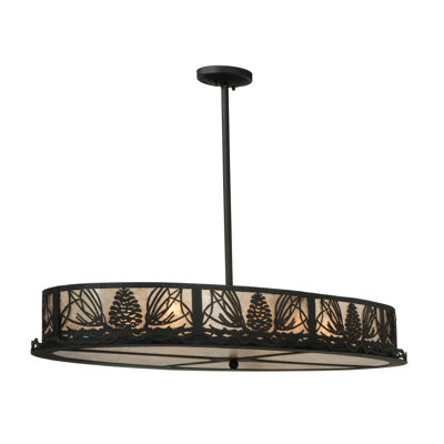 Lustre tambour 8 lumières Thanos