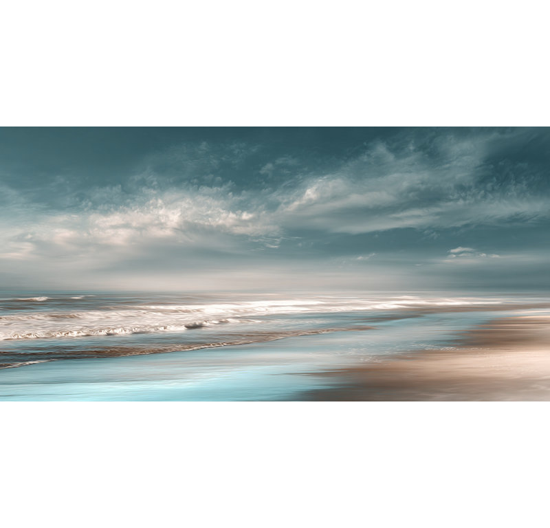«Coastal Cloud Shore», art mural sur toile tendue, H 24 po x l 48 po x P 1,5 po